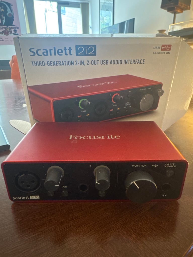 image for Used Scarlett focusrite
