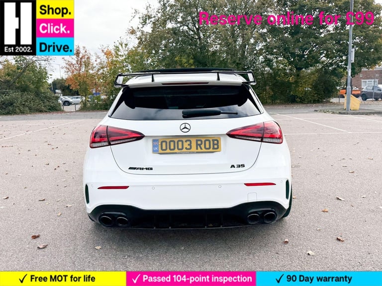  Mercedes-Benz A-Class 2.0 A35 AMG (Premium Plus) Hatchback 5dr Petrol SpdS DCT 4MATIC Euro 6 (s/...
