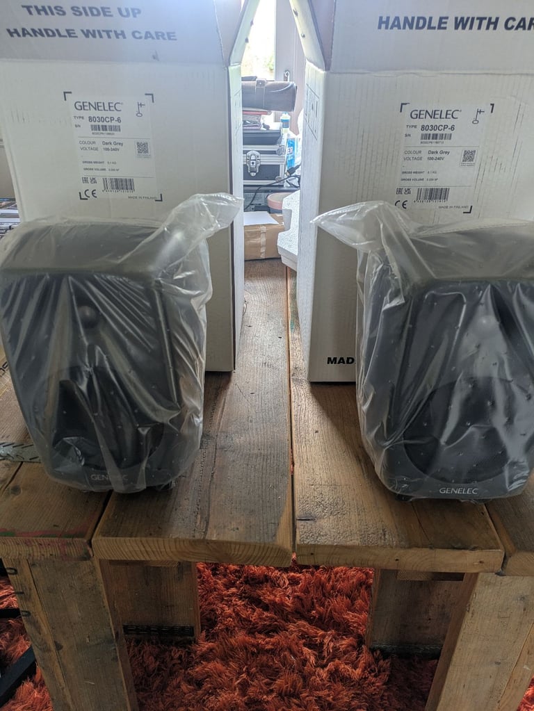 image for Genelec 8030CP-6 pair  dark grey brand new