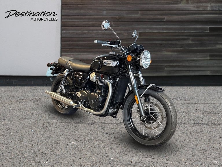 2021 Triumph Bonneville T100 black Manual