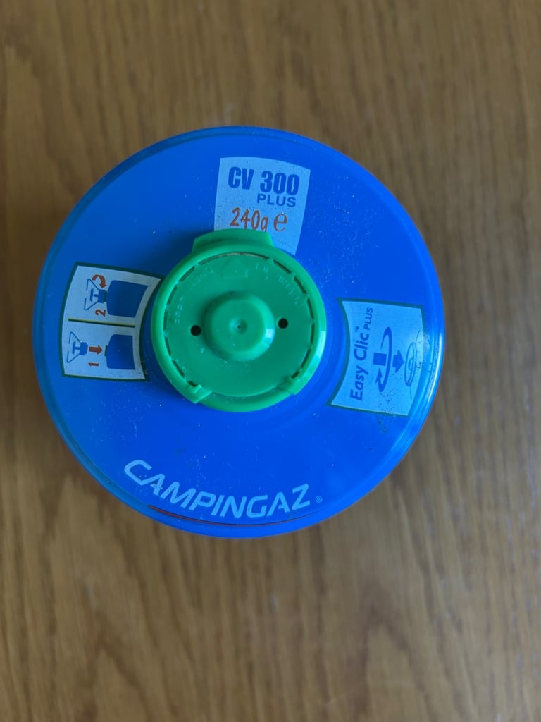 Camping gas cylinder