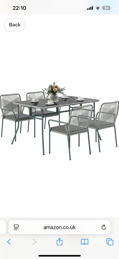 image for Brand new outdoor dining set