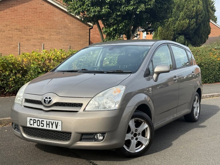 2005 TOYOTA COROLLA VERSO 1.8 PETROL AUTOMATIC MMT**7 SEATER + 3 KEYS + ULEZ**