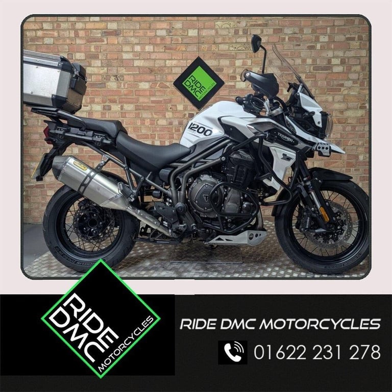 image for TRIUMPH BIKE TIGER 1200 XCX 20 - ARROW EXHAUST - EXTRAS - LOVELY BIKE.