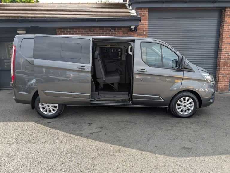 2018 68 FORD TRANSIT CUSTOM 2.0 320 ECOBLUE LIMITED CREW VAN DOUBLE CAB 5DR DIES