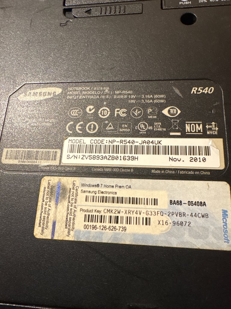 Samsung  note pad laptop 