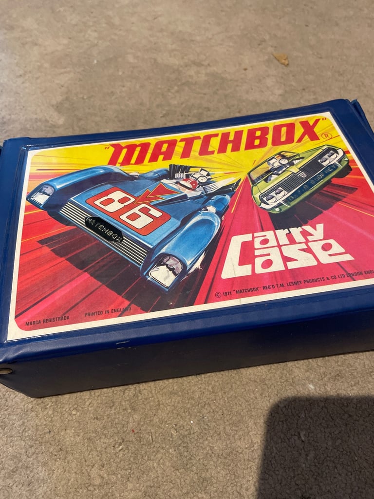 image for Matchbox Carry Case & Cars