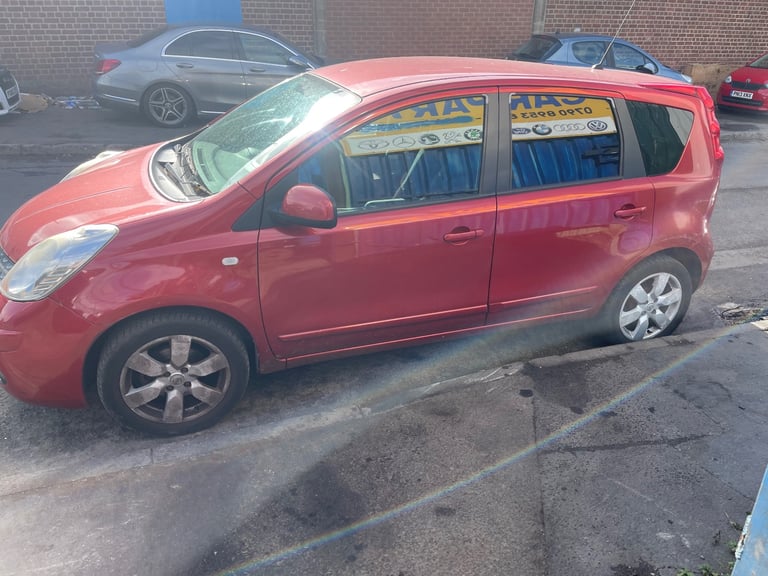 09 Nissan Note 1.6 Petrol HR16DE 5Speed RED BREAKING parts