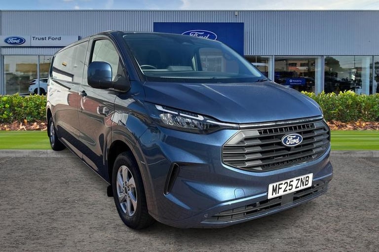 2025 Ford Transit Custom 280 Limited AUTO L2 LWB FWD 2.0 EcoBlue 136ps Low Roof, CAMERA, PARKING ...
