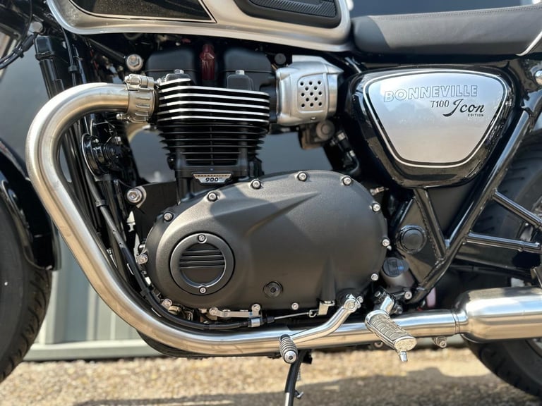 Brand New 2025 Triumph Bonneville T100 Icon Edition Motorcycle 