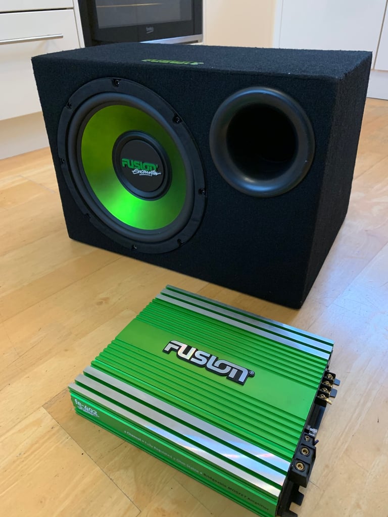 image for Fusion bass box and amp complete set up