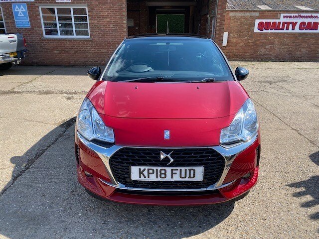 2018 DS Automobiles DS 3 1.2 PureTech 82 Connected Chic 3dr HATCHBACK Petrol Manual