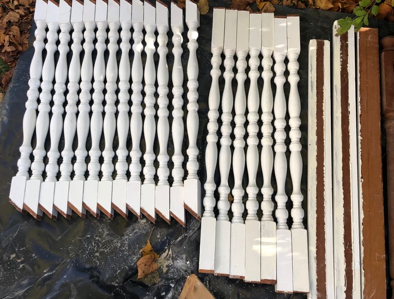 Teak staircase Parts