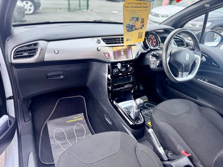 2017 DS Automobiles DS 3 1.2 PureTech 82 Chic 3dr HATCHBACK Petrol Manual