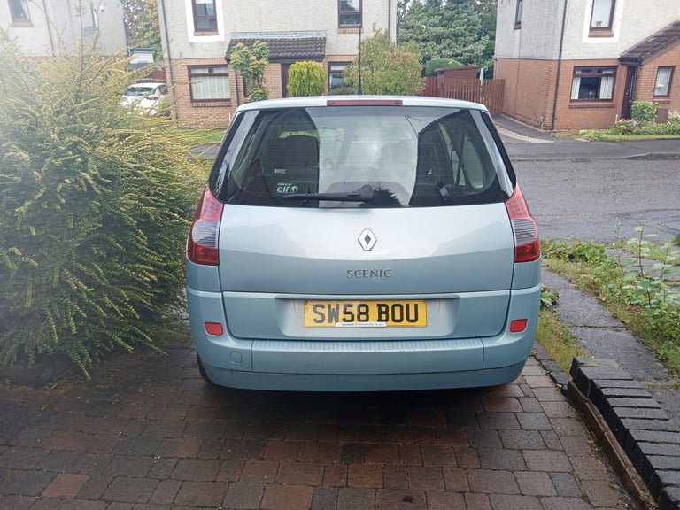 CHEAPEST LOW MILEAGE 7 SEATER MPV IN SCOTLAND GRAND SCENIC ULEZ COMPLIANT MOT AUG 26 