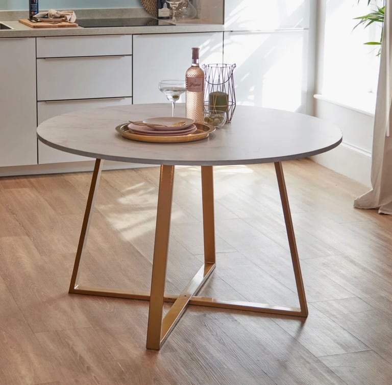 image for Laura James Marble Dining Table