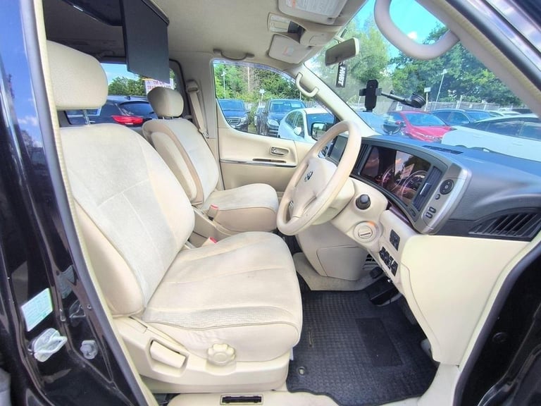 2008 Nissan Elgrand 2.5 Petrol 8 Seats Automatic Camper Van Roof LED TV ULEZ Free MPV Petrol Auto...