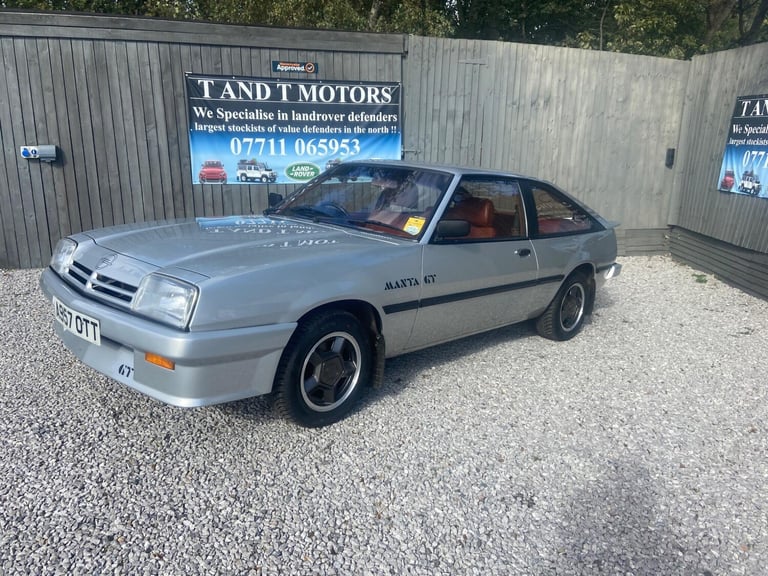 1984 Opel Manta 1.8 Berlinetta Coupe 2dr Petrol Manual (90 bhp) Petrol Manual