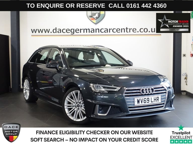image for 2019 Audi A4 Avant 2.0 TDI 40 S line Estate 5dr Diesel S Tronic Euro 6 (s/s) (190 ps) Estate Dies...