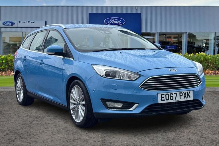 2017 Ford Focus 1.5 TDCi 120 Titanium X 5dr- With Blind Spot Information System Manual Estate Die...