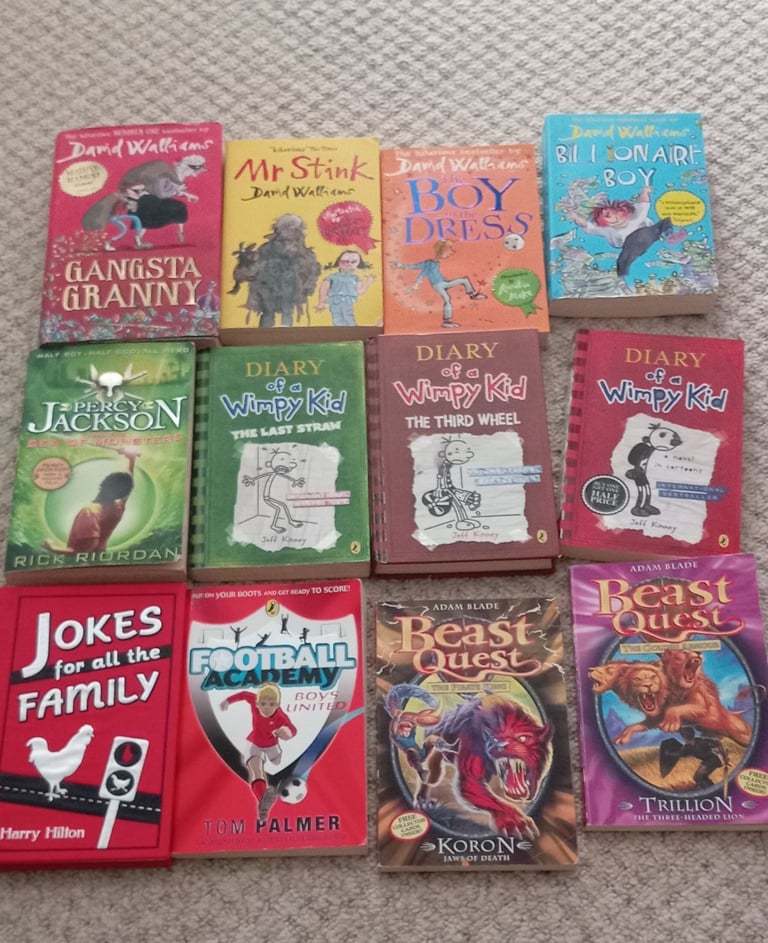 image for 12 Variety Of Older Childrens Books