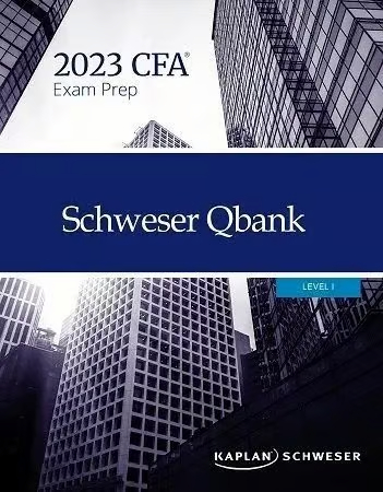 CFA Level 1 Notes, SchweserPro QBank + Secret Sauce and Mocks 2023