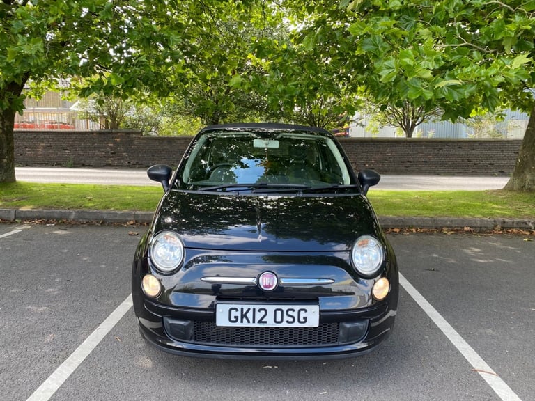2012 Fiat 500 0.9 TwinAir Pop 2dr CONVERTIBLE Petrol Manual