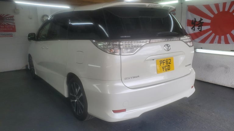 toyota toyota estima 2.4 automatic in white fresh japanese import 2012 