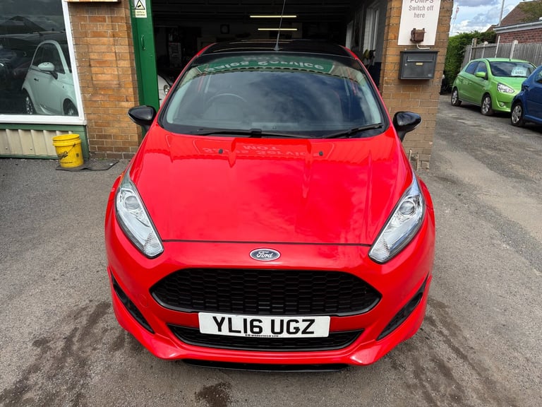 2016 Ford Fiesta 1.0 EcoBoost 140 Zetec S Red 3dr HATCHBACK Petrol Manual
