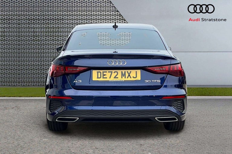 2022 Audi A3 30 TFSI S Line 4dr S Tronic Saloon Petrol Automatic
