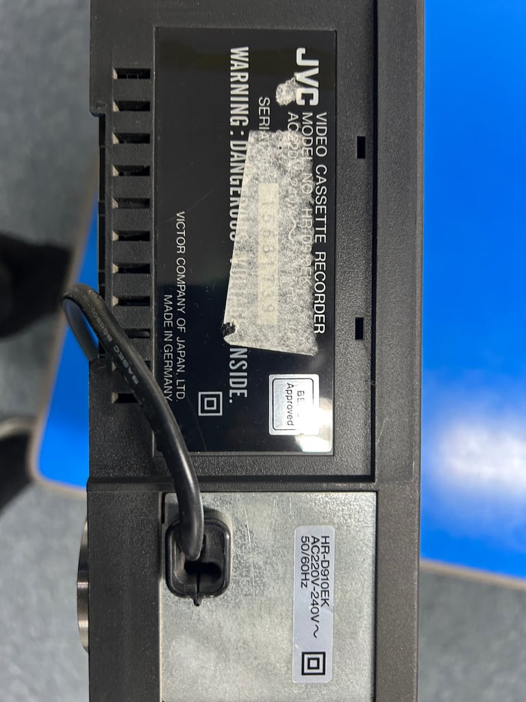 Video Cassette VHS Player and Recorder