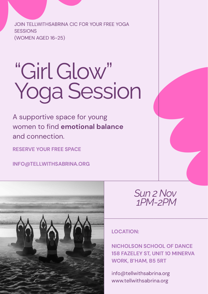 Empower & Relax: A Free Yoga Journey for Young Women Aged 16-25