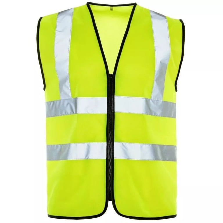 image for 2 Super Touch Hi Vis Yellow Vest XL New