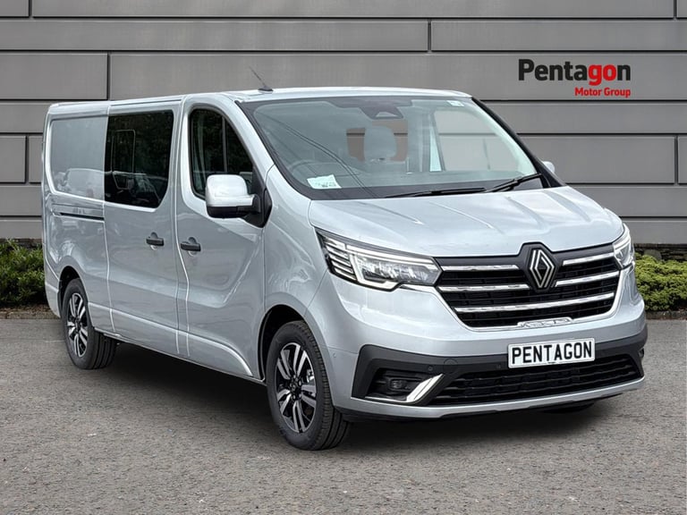  Renault Trafic 2.0 Dci Blue Ll30 Extra Sport Crew Van Double Cab 6dr Diesel