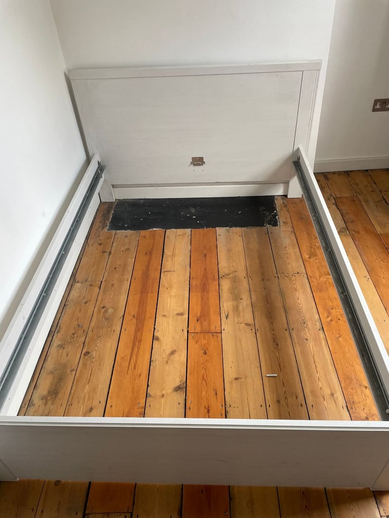 Double Bed Frame + Eve Premium Mattress For Sale