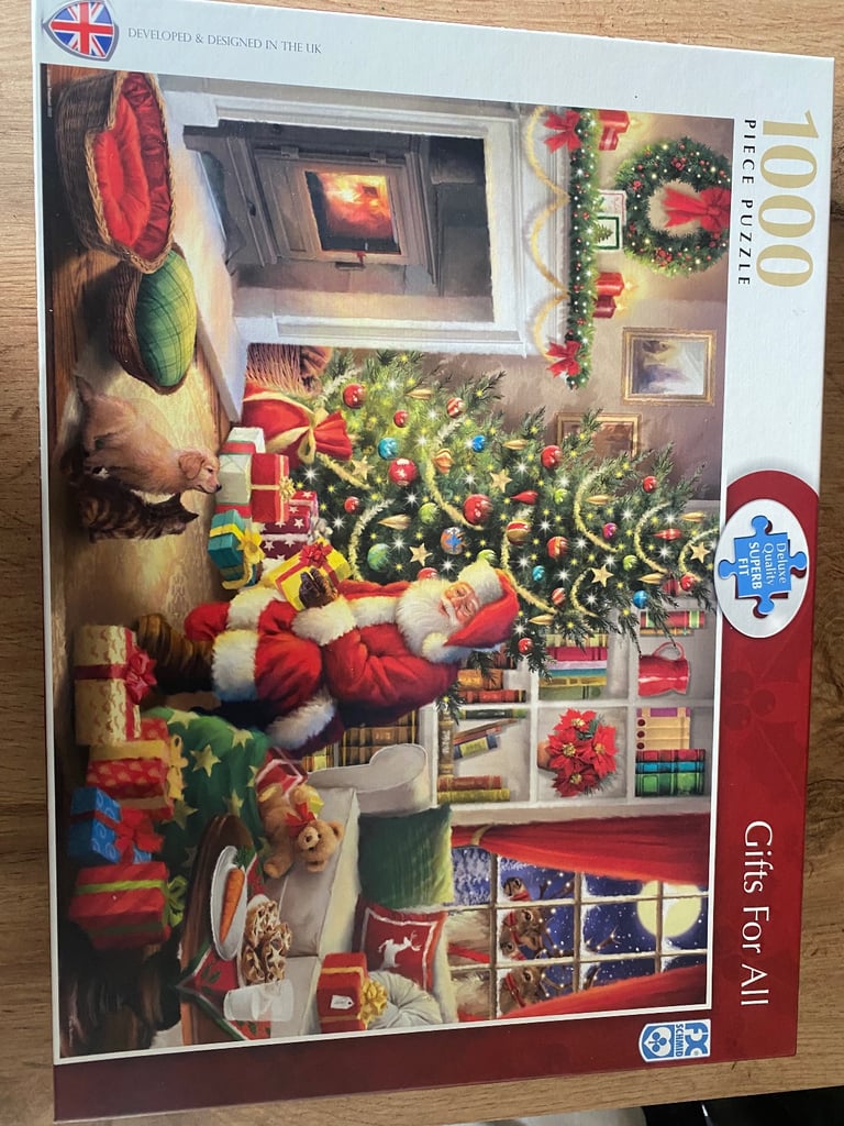 1000 piece Christmas jigsaw puzzle