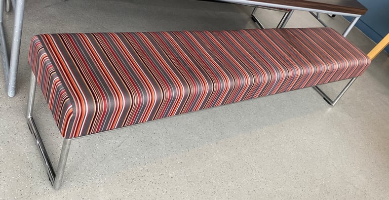 Large seating bench. Suitable for Bar, Cafe, dining room, waiting area, ALLERMUIR, very strong.  