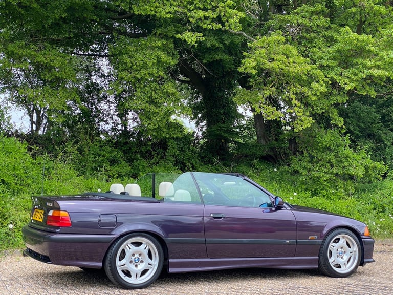 BMW M3 3.0 CONVERTIBLE 2DR [1995-M] DAYTONA VIOLET METALIC