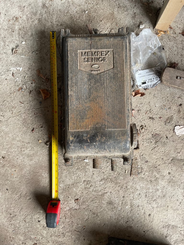 Salvage 1950s (?) Memrex Fuse Boxes