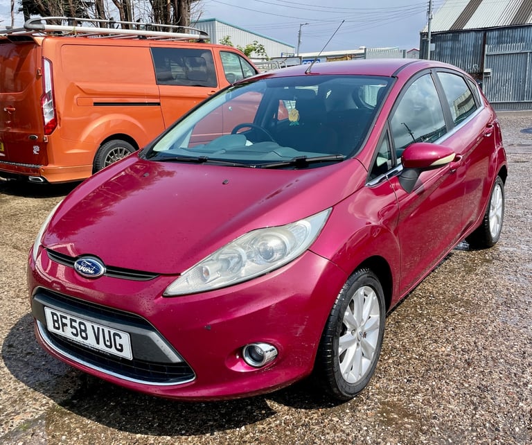 2008 FORD FIESTA ZETEC 1.4 PETROL, 5 DOOR, LONG MOT, 2 KEYS, LEZ/ULEZ.