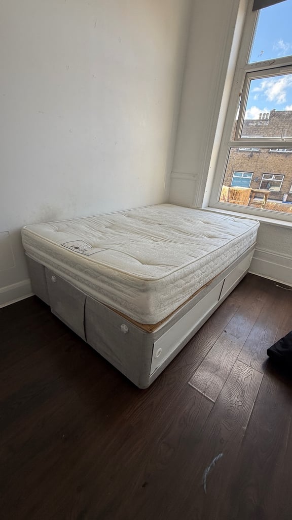 Free double bed 