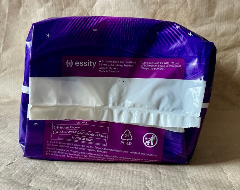 Bodyform Goodnight Ultra Large+ with Wings Super Heavy Flow Sanitary Towels Pads
