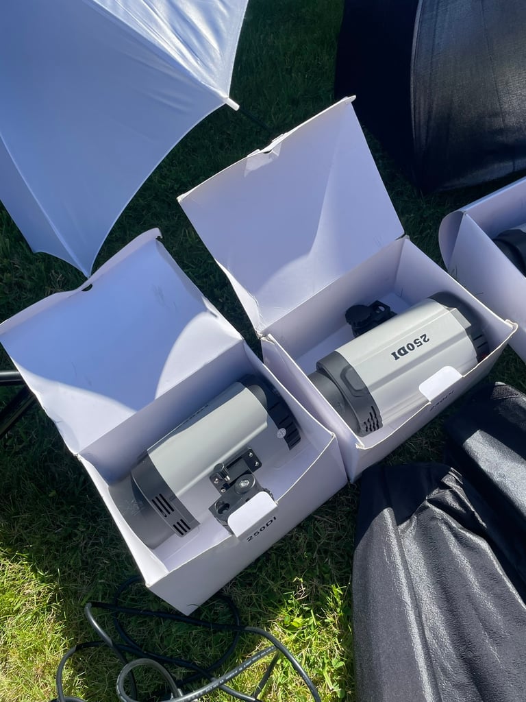 Photography studio  flash kit 