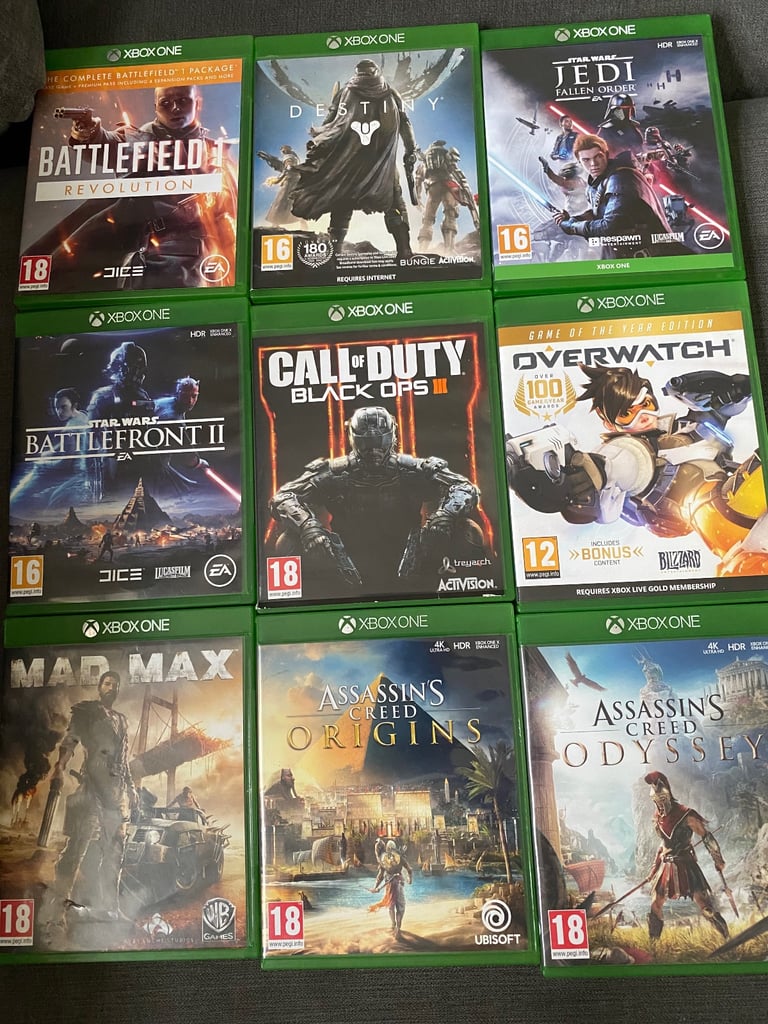 image for X box 1 games 