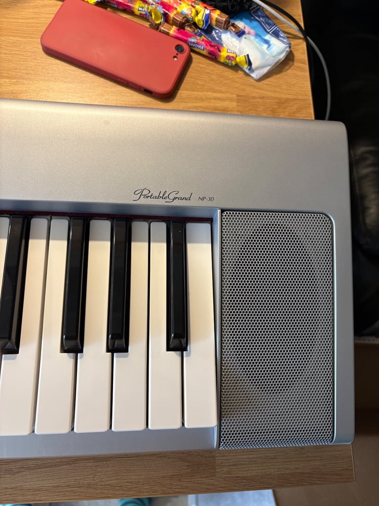 Yamaha NP-30 Portable Grand Digital Keyboard with stand & slot-in music stand