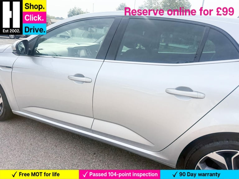 2016 Renault Megane 1.6 dCi Signature Nav Euro 6 (s/s) 5dr HATCHBACK Diesel Manual