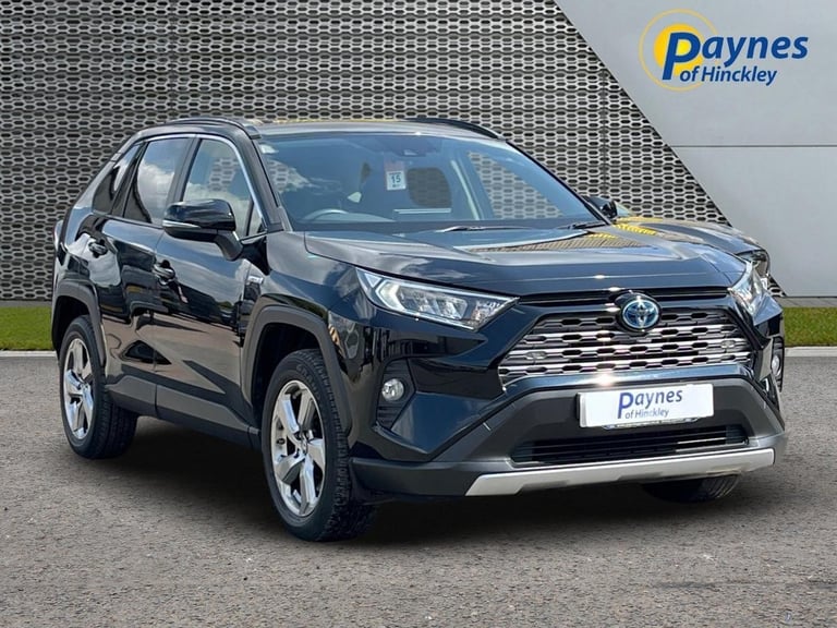 image for 2019 Toyota RAV4 Design HEV CVT 2.5L 218BHP AUTO in Black NAV DAB CCAC FSH