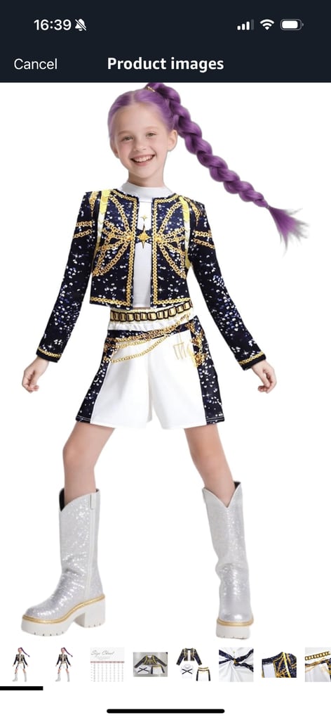 K Pop Demon Hunters Rumi costume