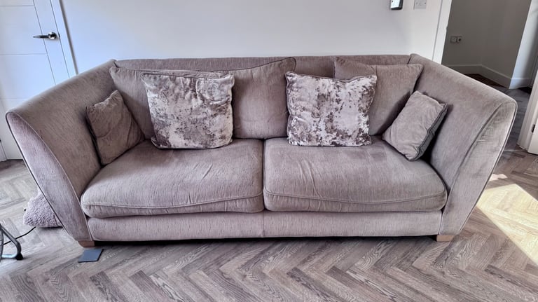 image for DFS 4 seater sofa plus 3 seater sofa