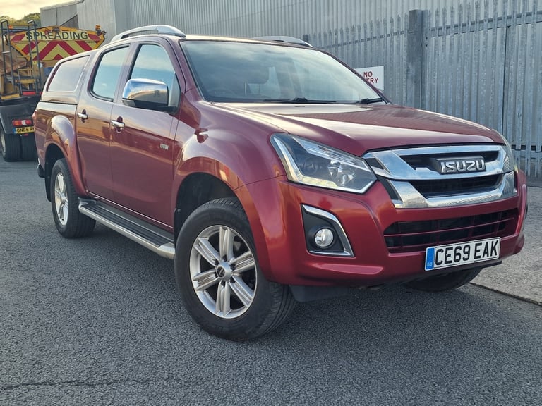  ISUZU D-MAX Utah 2019 Red Manual